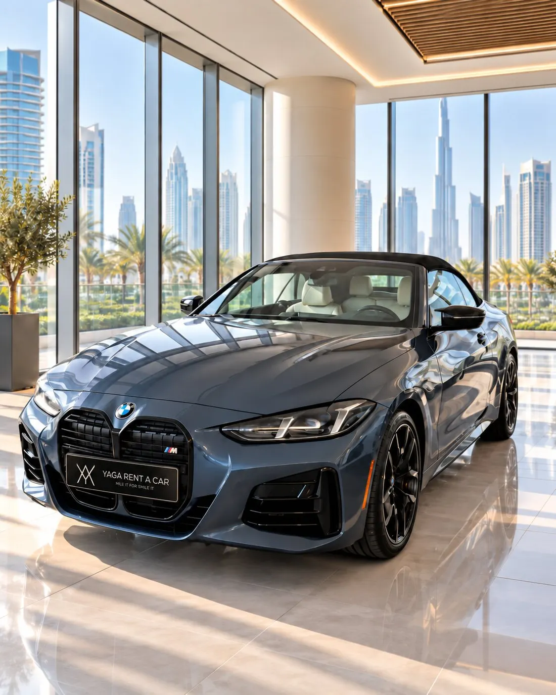 BMW 430i Convertible · Blue