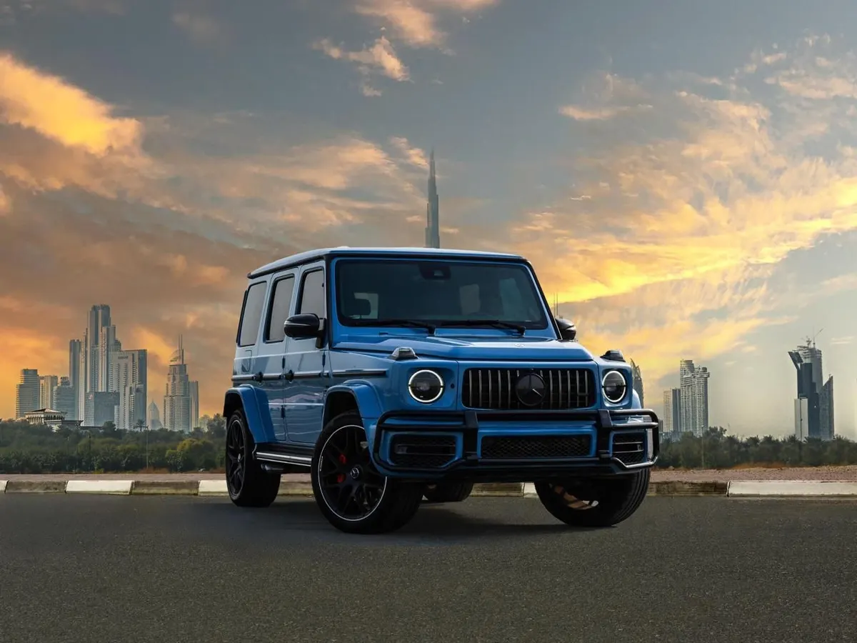 Mercedes G63 AMG photographed for YAGA Rent a Car