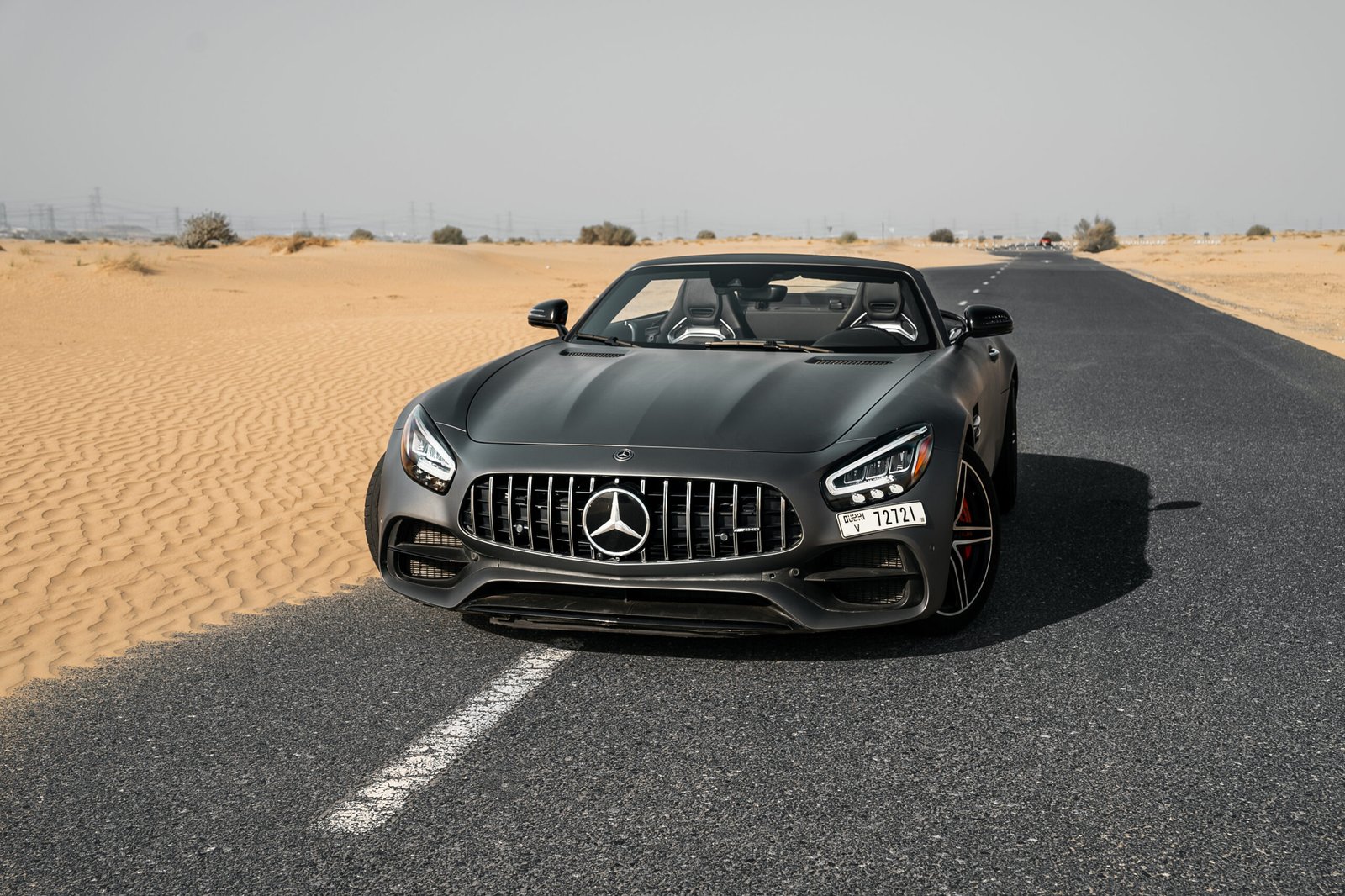 Mercedes-AMG GT C 63 for rent in Dubai - sports car by Yaga Rent a Car