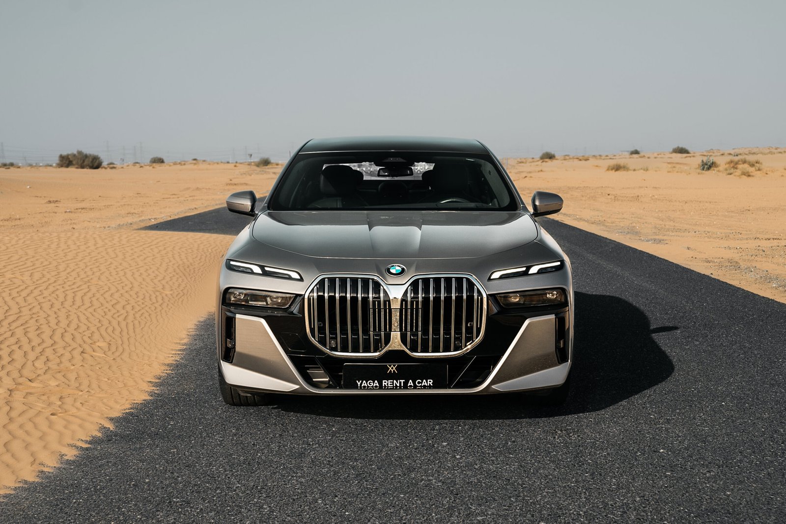 BMW 7 Series luxury sedan for rent in Dubai – Yaga Rent a Car